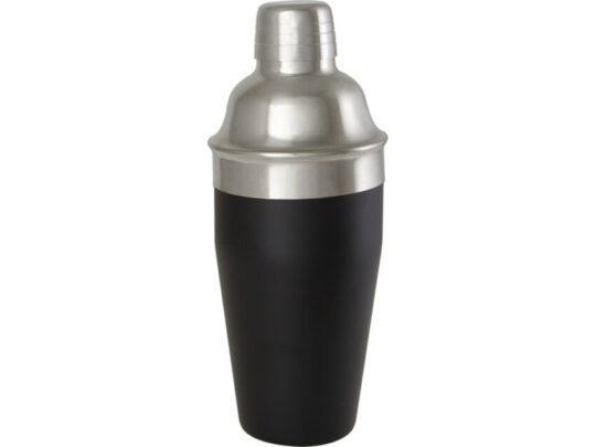 Шейкер для коктейлей Gaudie из переработанной нержавеющей стали, сплошной черный, арт. 028271603