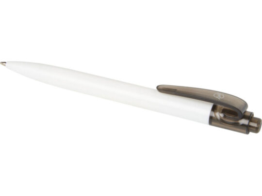 Шариковая ручка Thalaasa из океанического пластика, черный прозрачный/белый, арт. 028384703