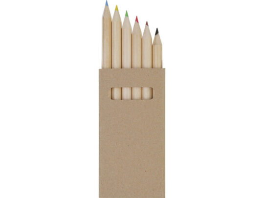 Набор карандашей для раскрашивания Artemaa с 6 предметами, натуральный, арт. 028270203