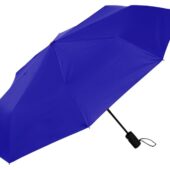 Зонт-автомат Dual с двухцветным куполом, голубой/черный, арт. 028263903