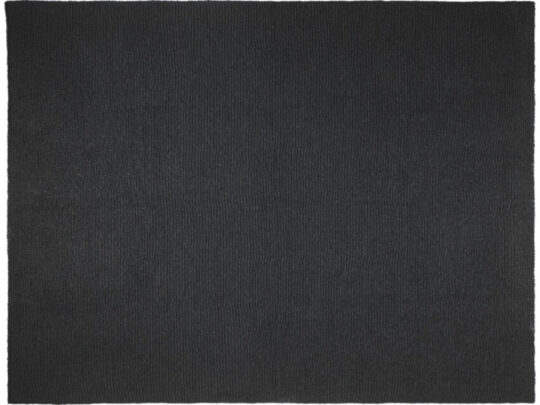 Вязанное одеяло Suzy 150 x 120 см из полиэстера, сплошной черный, арт. 028276403