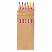Набор цветных карандашей мини TINY,6 цветов