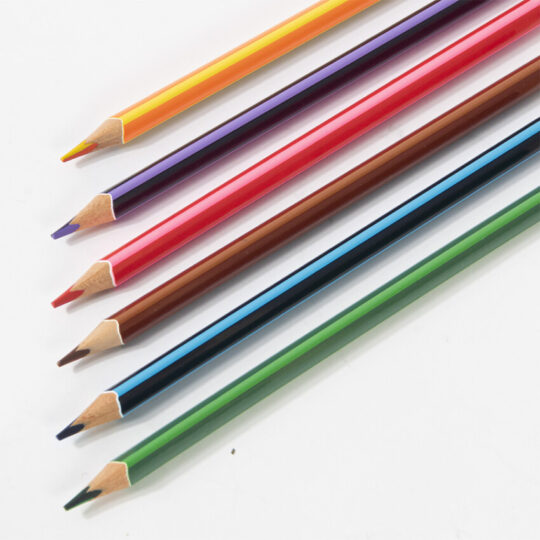 Набор цветных карандашей двухцветных MERIDIAN, 6шт./12 цветов