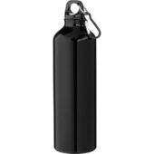 Бутылка для воды с карабином Oregon, объемом 770 мл, сплошной черный (770 мл), арт. 028273503
