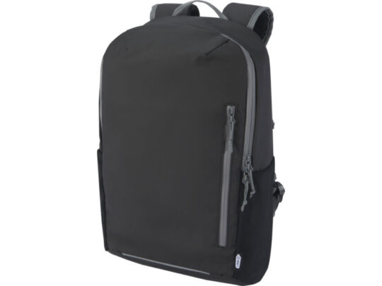 Водонепроницаемый рюкзак Aqua для ноутбука с диагональю экрана 15 дюймов, сплошной черный, арт. 028273603