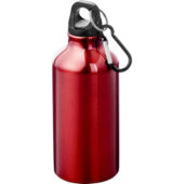 Бутылка для воды с карабином Oregon, объемом 400 мл, красный (400 мл), арт. 028272603