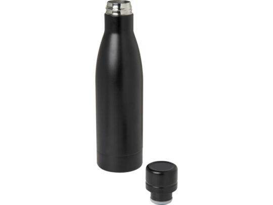 Бутылка с вакуумной изоляцией Vasa объемом 500 мл, сплошной черный, арт. 028269703