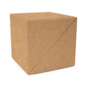 Картонный настольный набор DIMAS в форме куба, бежевый, арт. 028515303