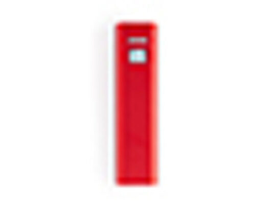 Внешний аккумулятор BENDER из алюминия емкостью 2600 мАч, красный, арт. 028564603