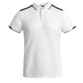 Рубашка-поло Tamil мужская, белый/черный (2XL), арт. 028563103