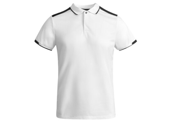 Рубашка-поло Tamil мужская, белый/черный (2XL), арт. 028563103