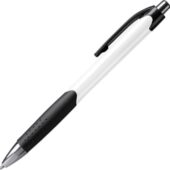 Ручка пластиковая шариковая DANTE, черный/белый, арт. 028451903