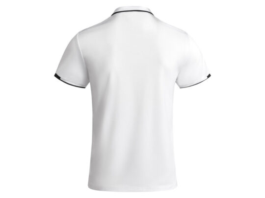 Рубашка-поло Tamil мужская, белый/черный (M), арт. 028562803
