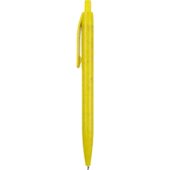 Ручка шариковая KAMUT из пшеничного волокна, желтый, арт. 028451303