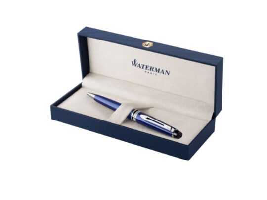 Шариковая ручка Waterman Expert 3, цвет: Blue CT, цвет чернил: синий М, арт. 028489203