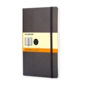Записная книжка Moleskine Classic Soft (в линейку), Large (13х21см), черный, арт. 028434803