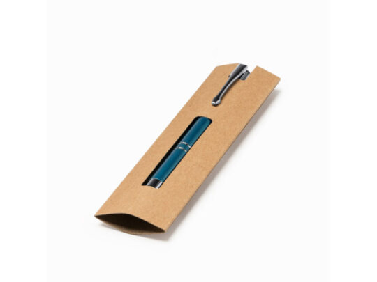 Футляр для ручки BURTON из картона с окошком, бежевый, арт. 028503903