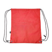 Рюкзак-мешок LARUS из мягкого материала RPET, красный, арт. 028578903