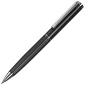 Шариковая металлическая ручка с анодированным слоем Monarch, черная, арт. 028431903