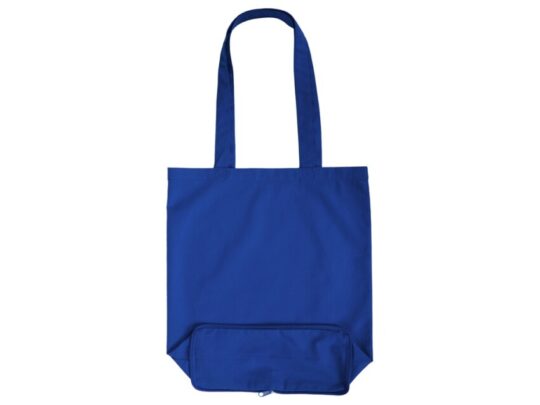 Складывающаяся сумка Skit из хлопка на молнии, синий, арт. 028430103