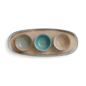 Набор из трех мисочек VINGA Nomimono с тарелкой, арт. 028530206