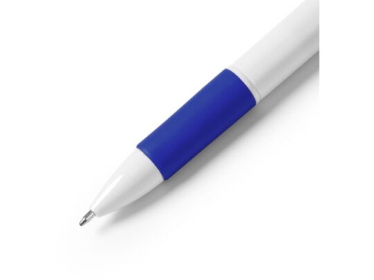 Ручка шариковая KUNOY с чернилами  4-х цветов, белый/королевский синий, арт. 028456303