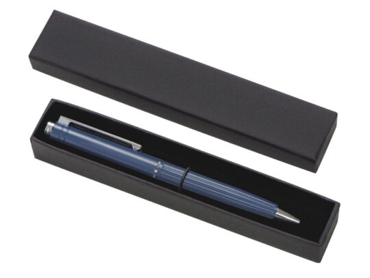 Шариковая металлическая ручка с анодированным слоем Monarch, темно-синяя, арт. 028431803