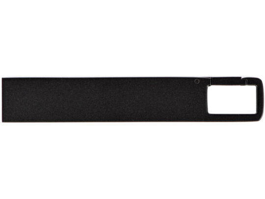 USB 2.0- флешка на 32 Гб c подсветкой логотипа Hook LED, темно-серый, красная подсветка (32Gb), арт. 028560103