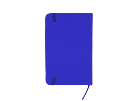 Блокнот А6 CORAL в твердой обложке из кожзама, королевский синий, арт. 028512103