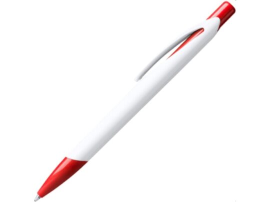 Ручка пластиковая шариковая CITIX, белый/красный, арт. 028452303