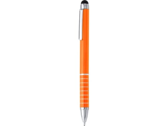 Ручка-стилус металлическая шариковая CANAIMA, апельсин, арт. 028457303