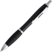 Ручка пластиковая шариковая MERLIN, черный, арт. 028446403