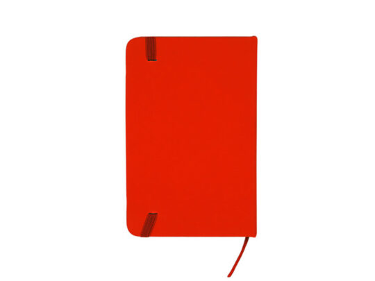 Блокнот А6 CORAL в твердой обложке из кожзама, красный, арт. 028511803