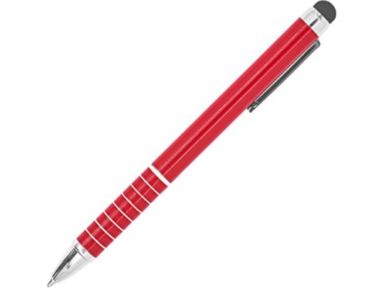 Ручка-стилус металлическая шариковая CANAIMA, красный, арт. 028457503