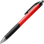 Ручка пластиковая шариковая DANTE, черный/красный, арт. 028451603