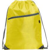 Рюкзак-мешок NINFA с карманом на молнии, желтый, арт. 028578703