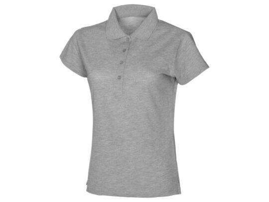 Рубашка поло First 2.0 женская, серый меланж (S), арт. 028558603