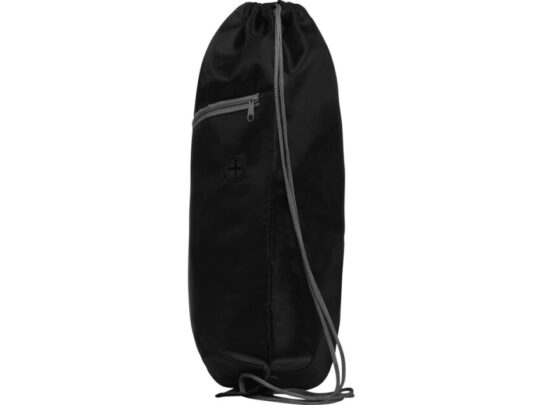 Рюкзак-мешок NINFA с карманом на молнии, черный, арт. 028578603