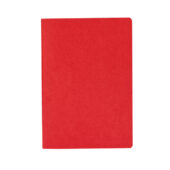 Блокнот А5 DANICA из переработанной бумаги, красный, арт. 028514803