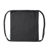 Рюкзак-мешок BREST из 100% органического хлопка, черный, арт. 028575103