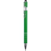 Ручка-стилус металлическая шариковая BORNEO, папоротник, арт. 028456803