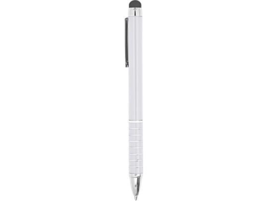 Ручка-стилус металлическая шариковая CANAIMA, белый, арт. 028457603