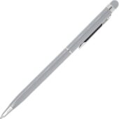 Ручка-стилус металлическая шариковая BAUME, серебристый, арт. 028458603