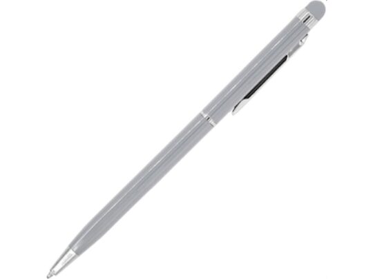 Ручка-стилус металлическая шариковая BAUME, серебристый, арт. 028458603