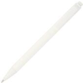 Одноцветная шариковая ручка Chartik из переработанной бумаги с матовой отделкой, белый, арт. 028435603