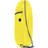 Рюкзак-мешок NINFA с карманом на молнии, желтый, арт. 028578703