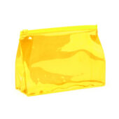 Косметичка CARIBU из прозрачного ПВХ с герметичным замком, желтый, арт. 028568803