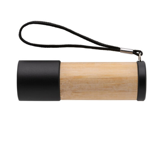 Карманный фонарик из бамбука и переработанного пластика RCS, арт. 028525006