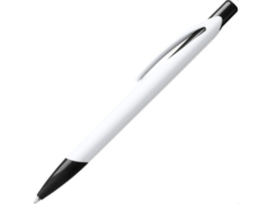 Ручка пластиковая шариковая CITIX, белый/черный, арт. 028452603