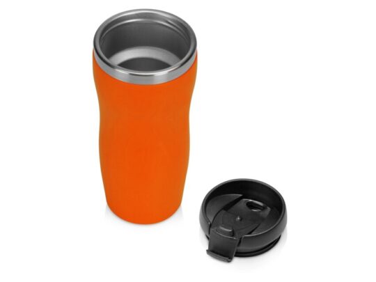 Термокружка Mony Steel 350 мл, soft touch, оранжевый (P), арт. 028497803